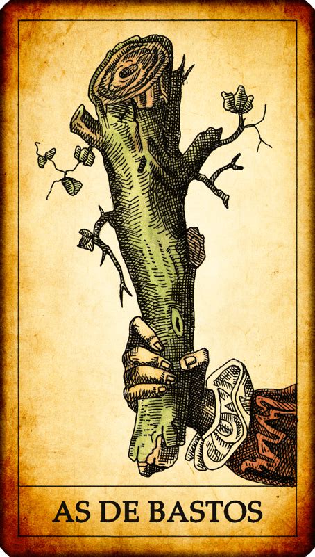 1 de Bastos Significado de las cartas del Tarot